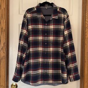 Toad&Co Mojac Snap up Long Sleeve Flannel OverShirt